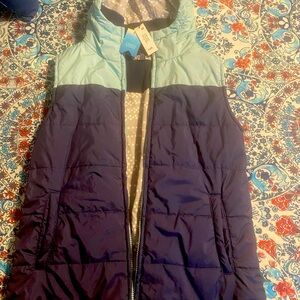 Cute stylish puffer vest